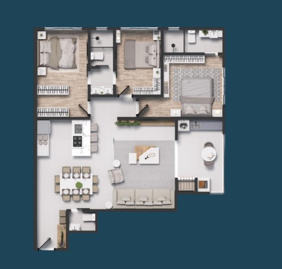 Planta 4 de Paganini Tower