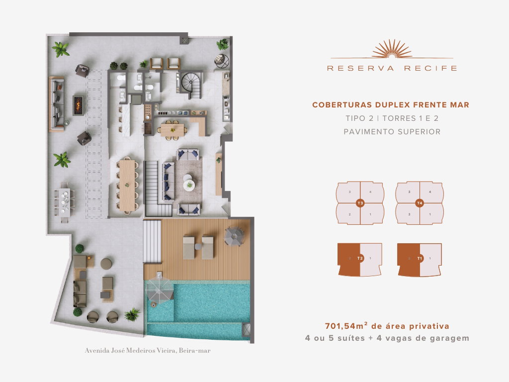 Planta 16 de Reserva Recife