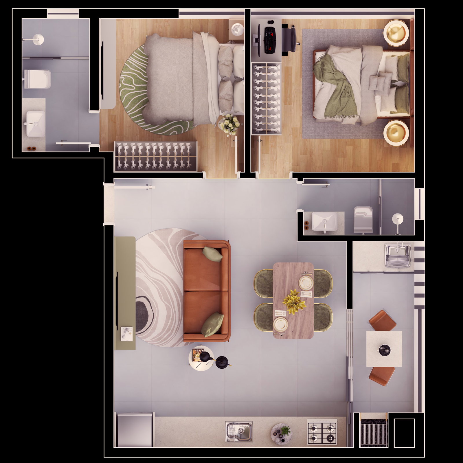 Planta 8 de Residencial Buona Vita