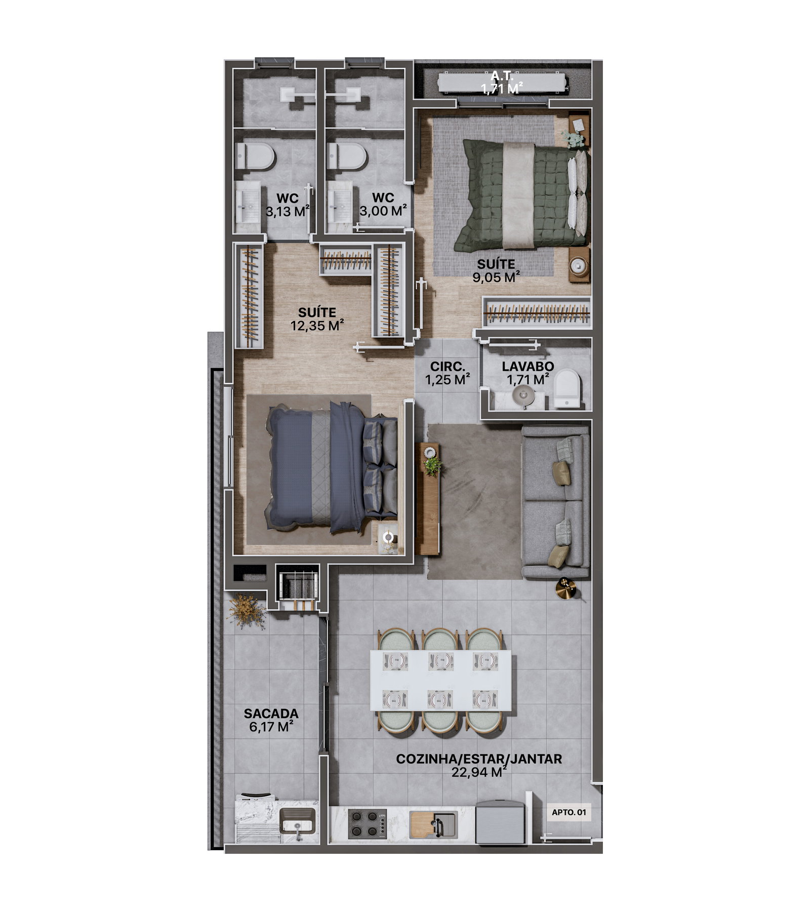 Planta 5 de Radial Concept