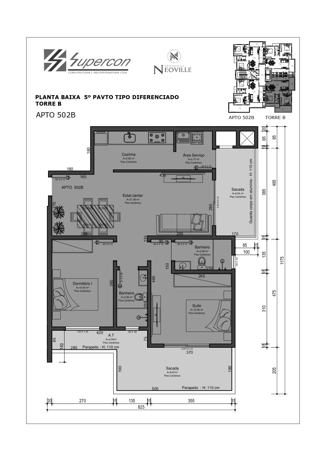 Planta 8 de Residencial Neoville