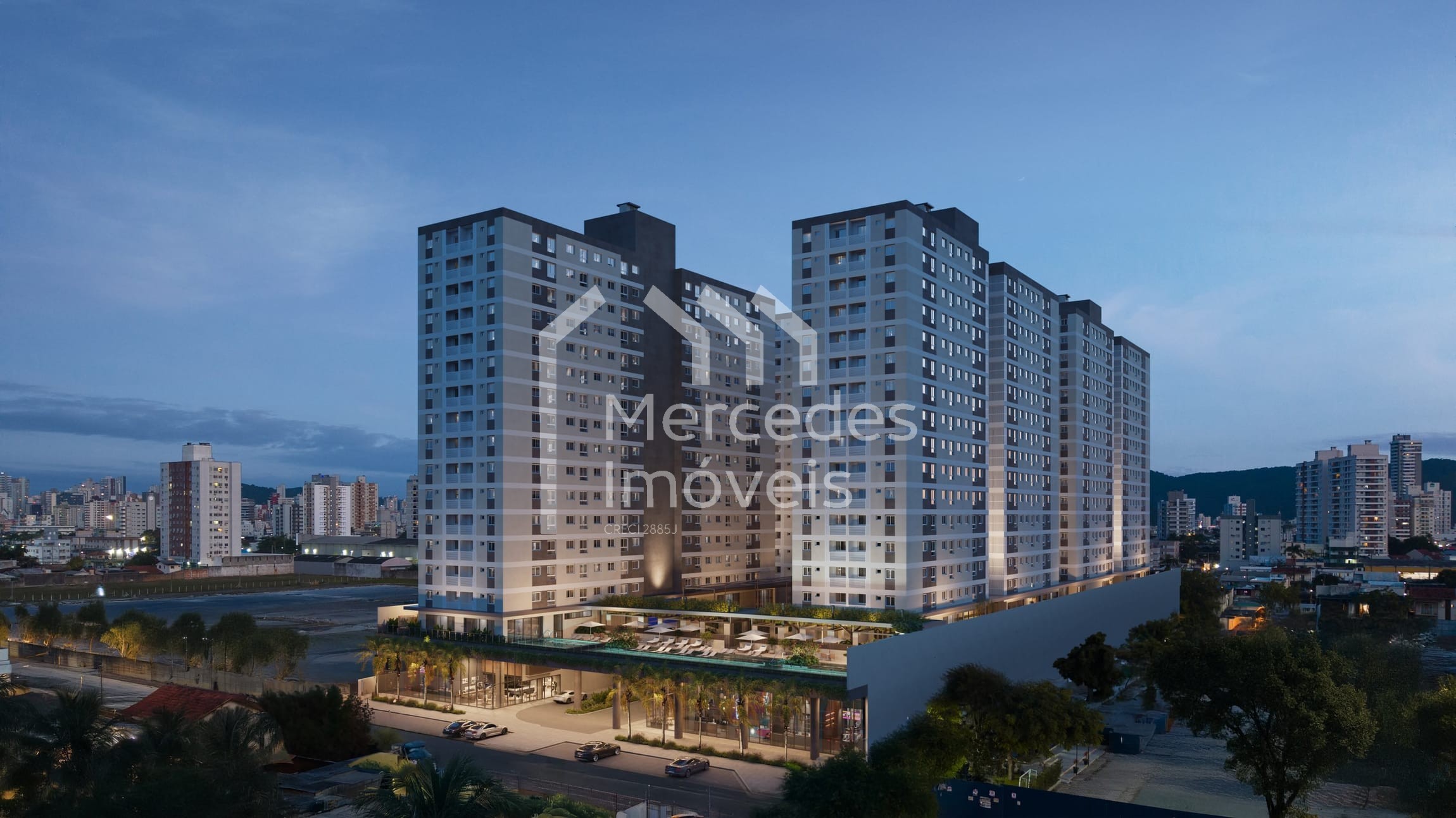 Foto 2 de Apartamento 1 suíte + 1 dorm à venda · São João, Itajaí · Portovelas por Lotisa