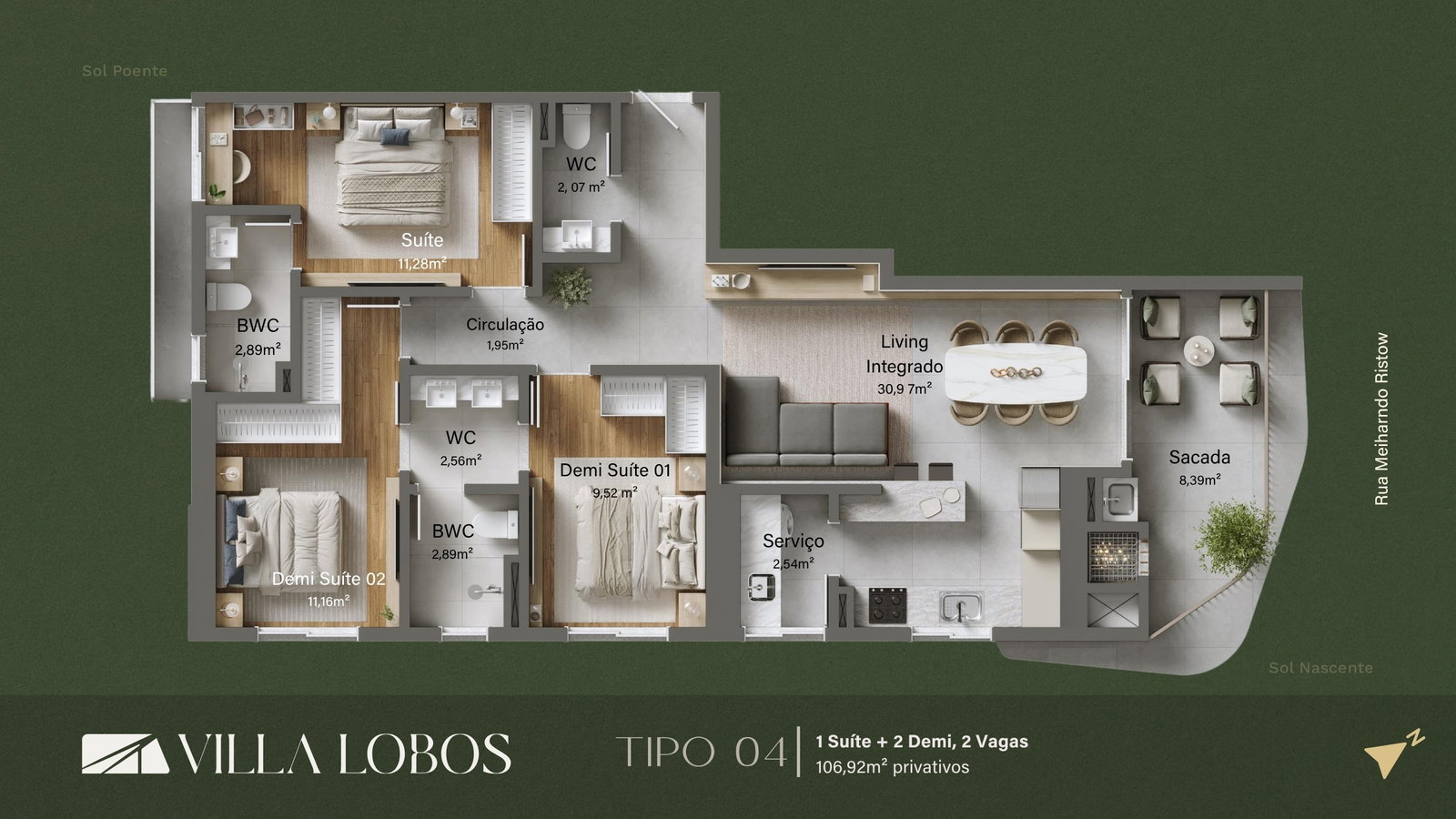 Planta 7 de Villa Lobos Residencial