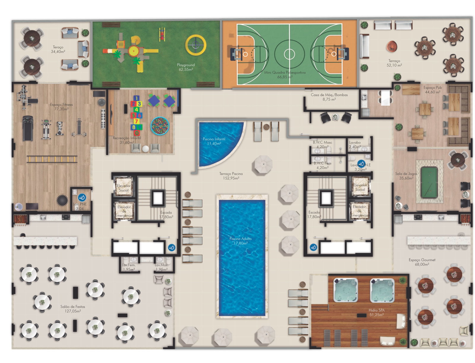 Planta 1 de Mellizo Residence