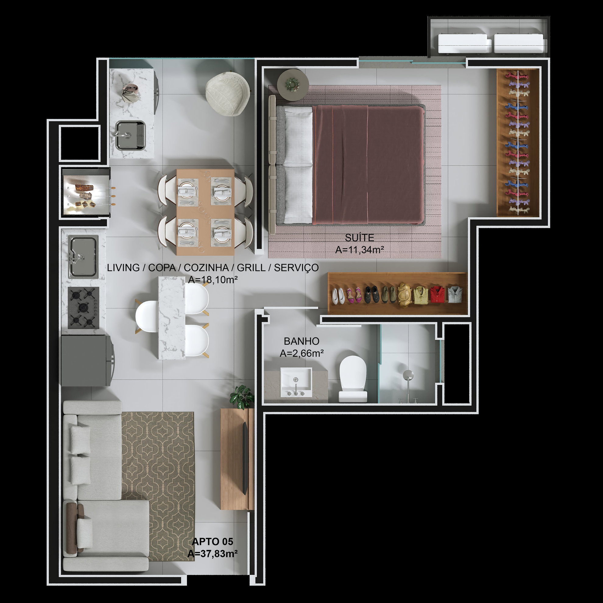 Planta 5 de Ciano Residence