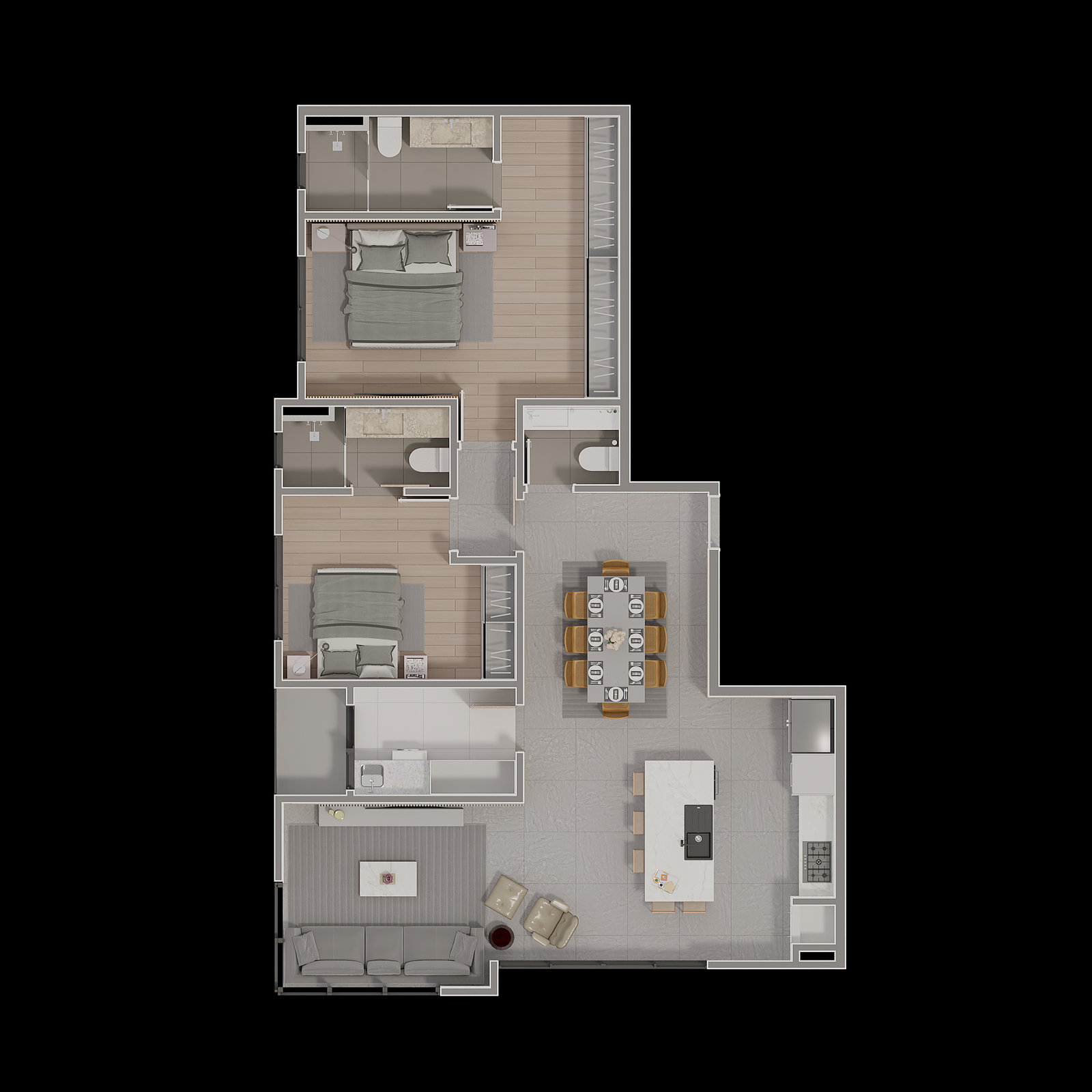 Planta 4 de Hyde Park Residences