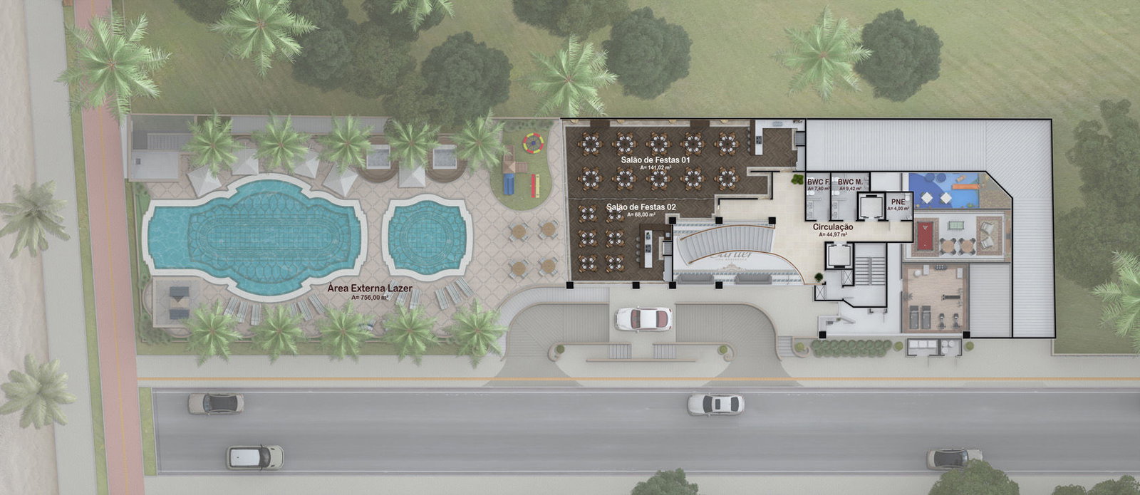 Planta 2 de CNA Cartier Residence