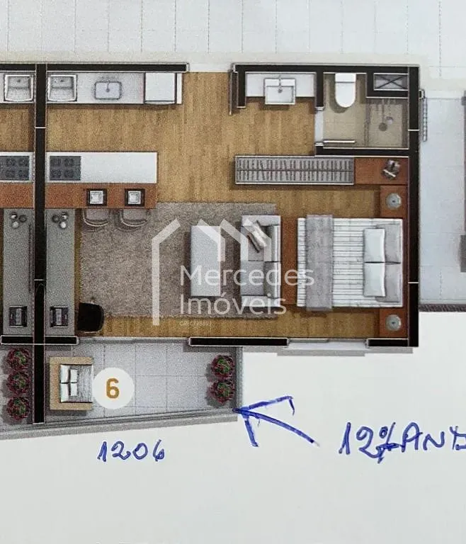 Foto 7 de Apartamento com 1 dormitório à venda, 46 m² por R$ 990.000,00 - Praia Brava - Itajaí/SC