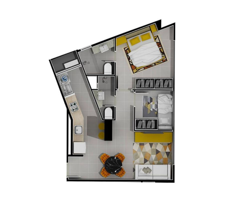 Planta 6 de Skyline Blue