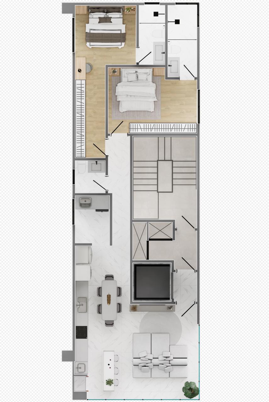 Planta 5 de Residencial Vivere Bene
