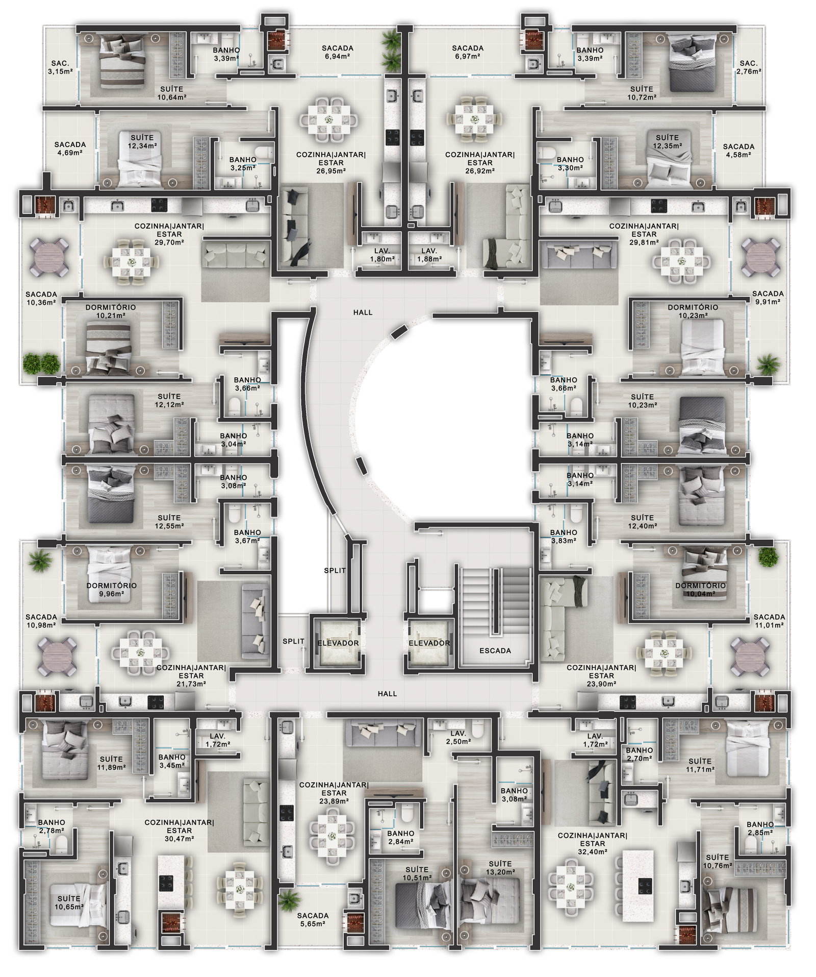Planta 3 de Bella Vivie