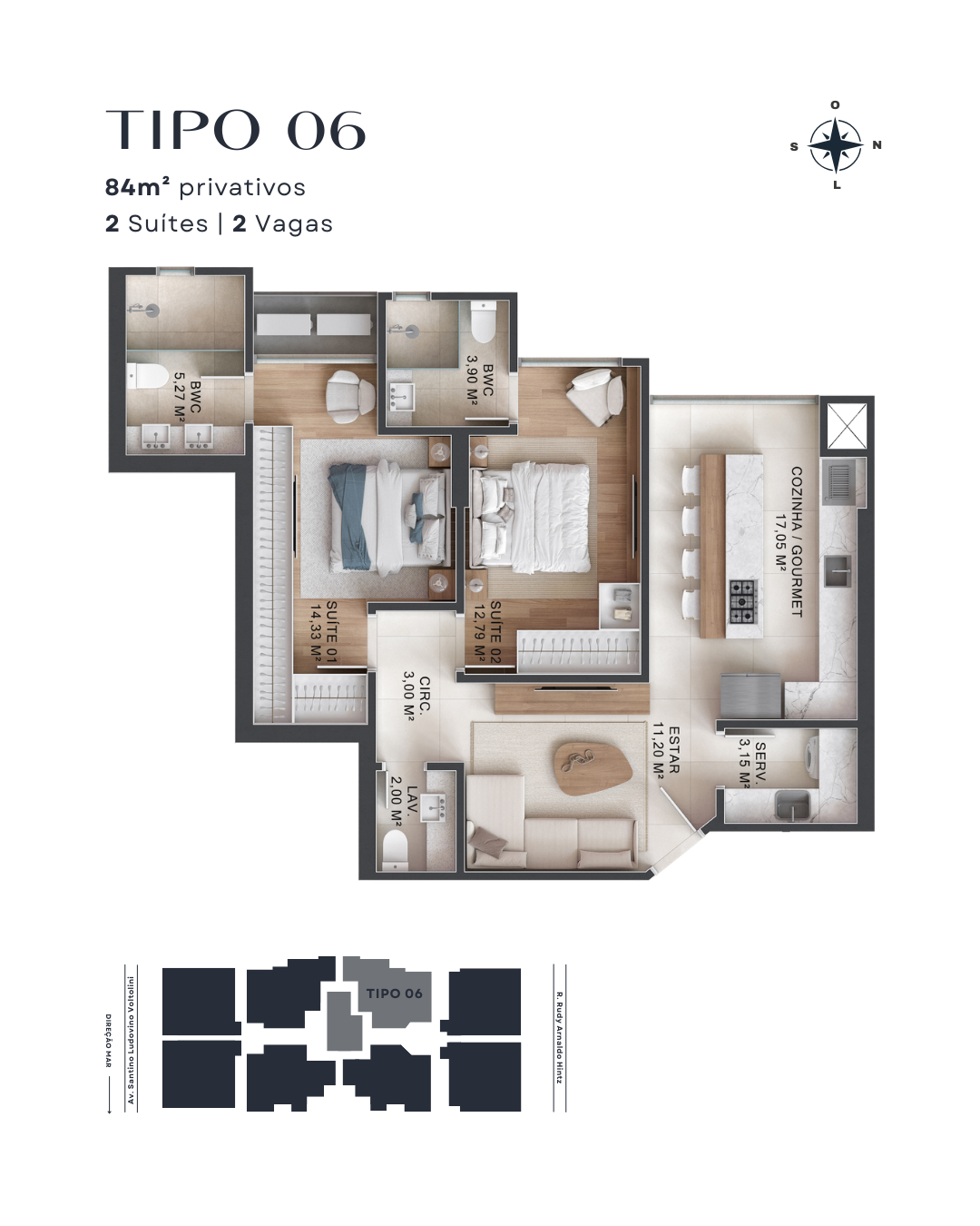 Planta 6 de Park Lane