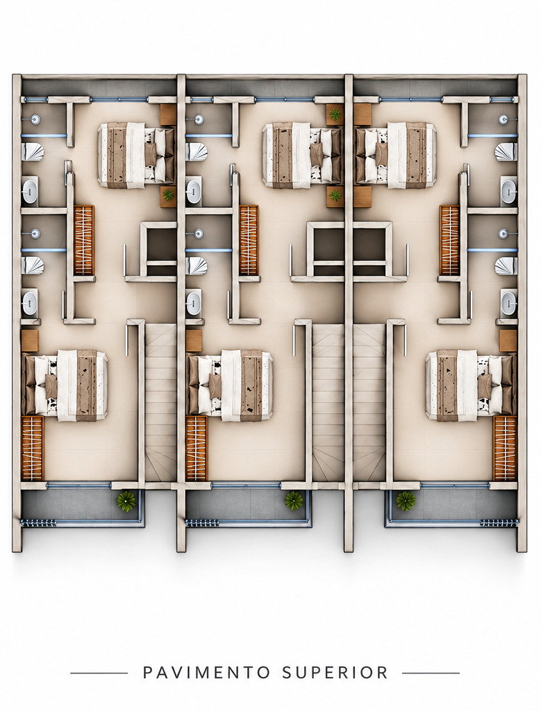 Planta 2 de Residencial Bella Mare