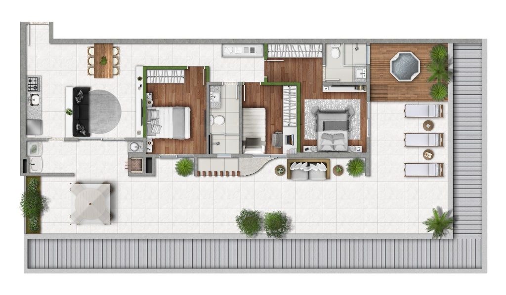 Planta 5 de Urban 295
