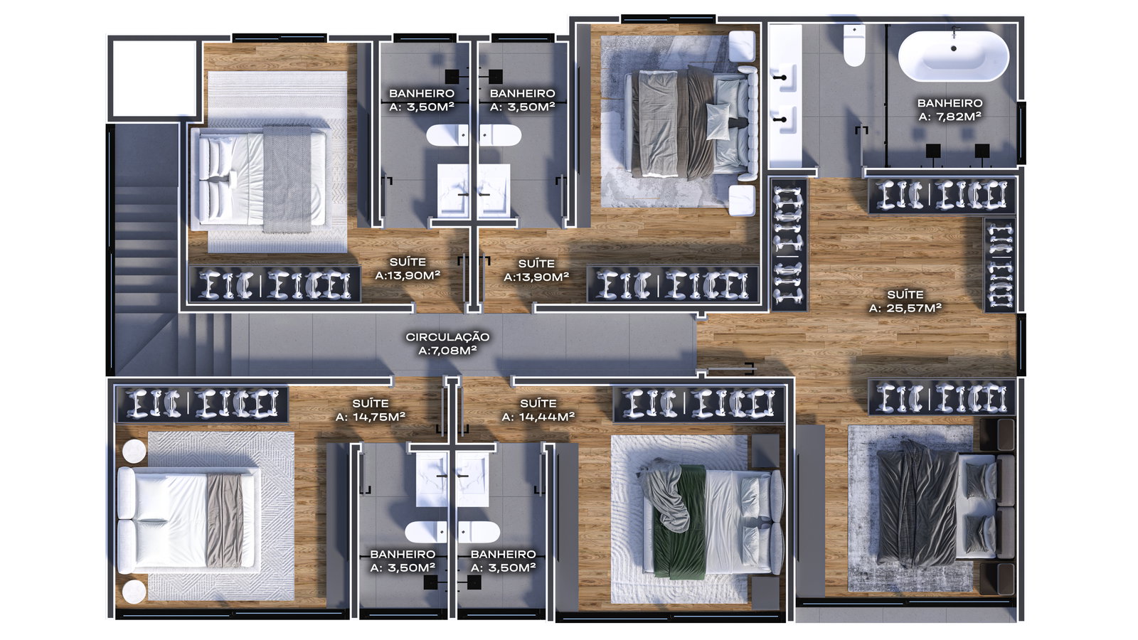 Planta 4 de Residencial Voltolini II