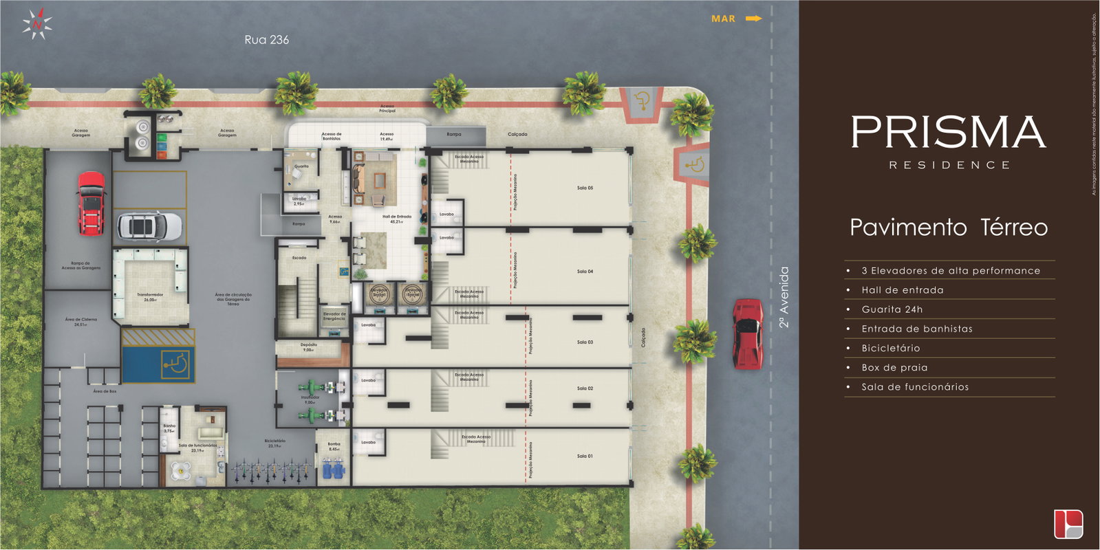 Planta 1 de Prisma Residence