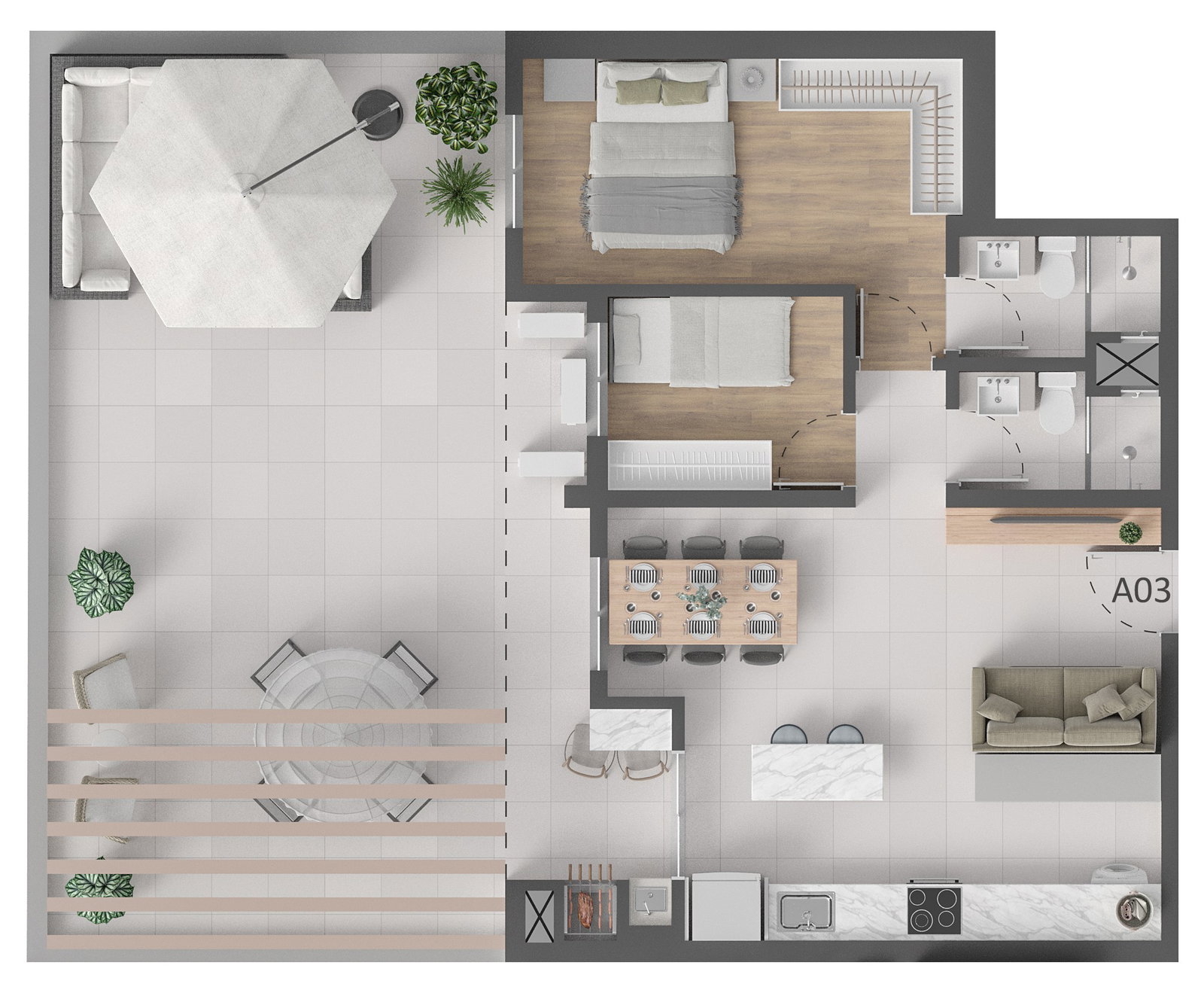 Planta 17 de Dualité