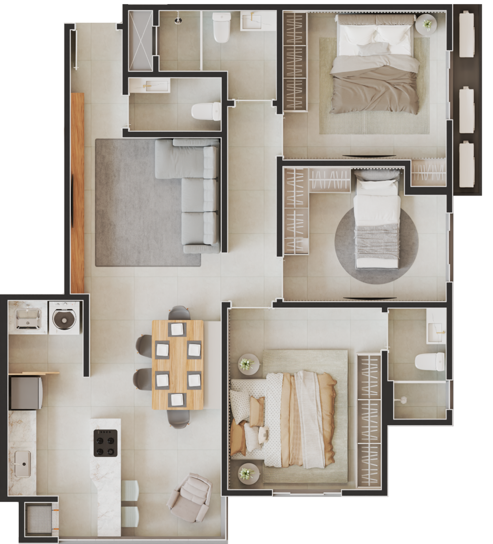 Planta 9 de Aurora Residence