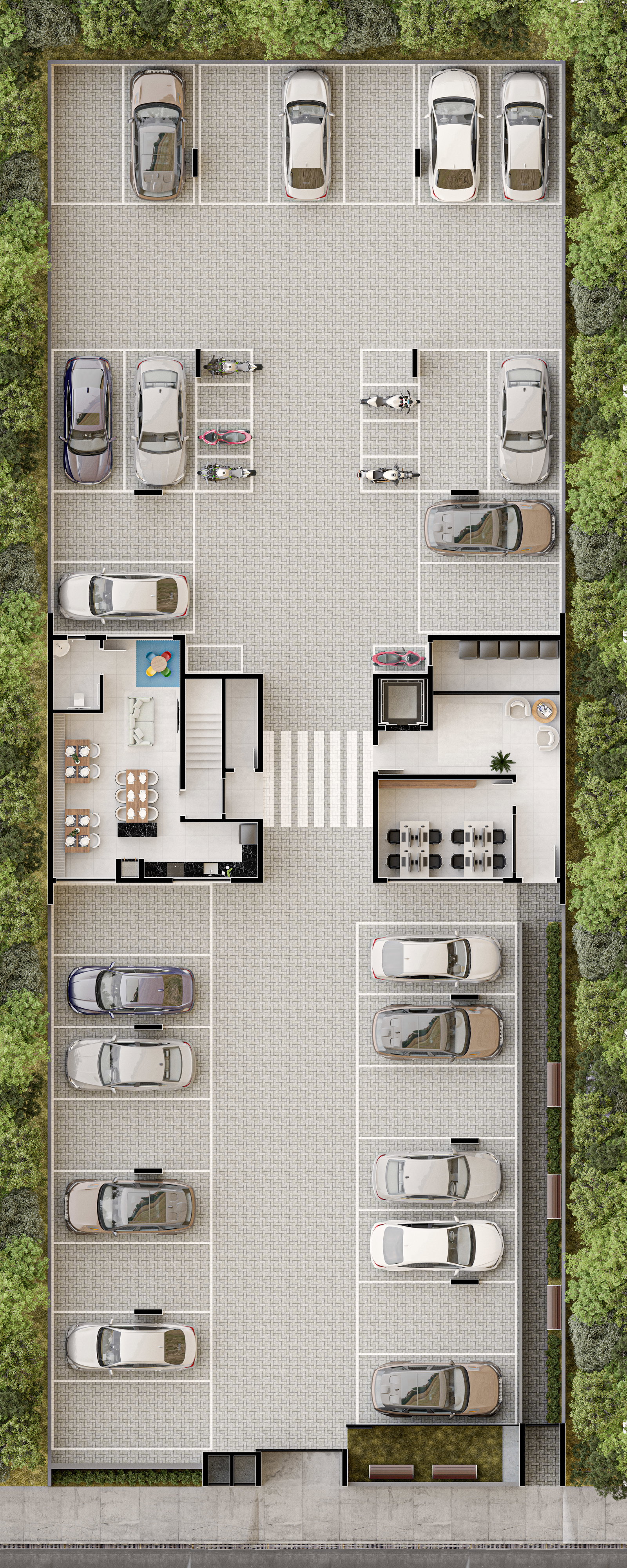 Planta 4 de Residencial Bella Colina