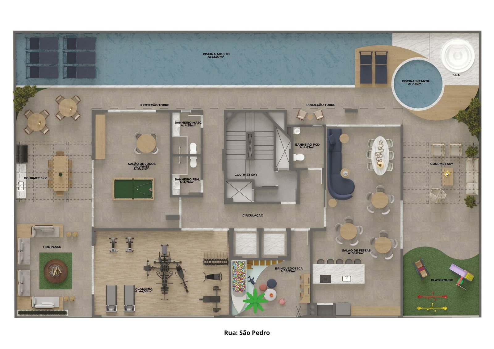 Planta 1 de Harmony of the Seas