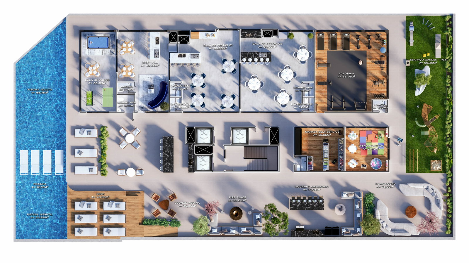 Planta 1 de One Bay Tower