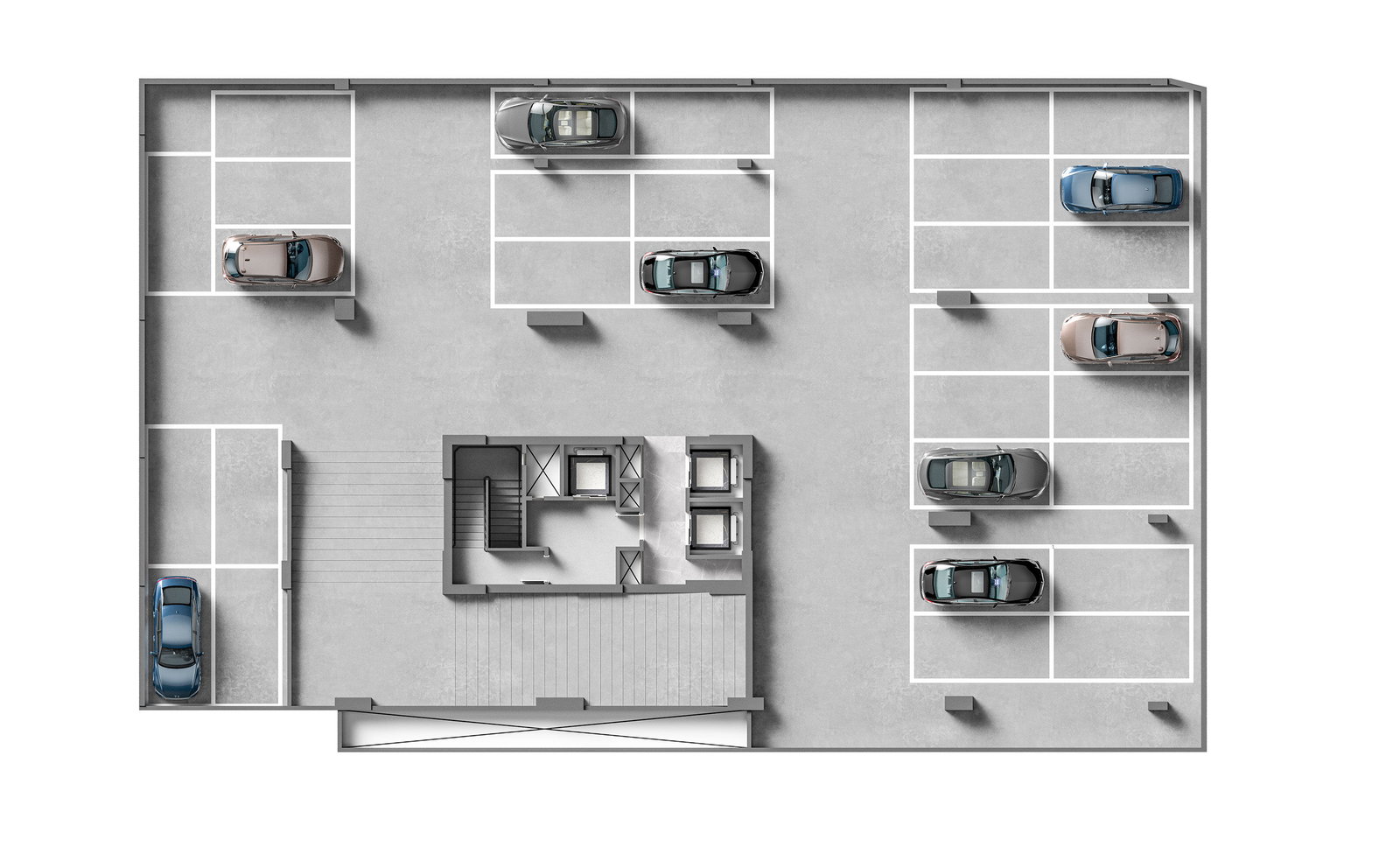 Planta Garagem do Avangard