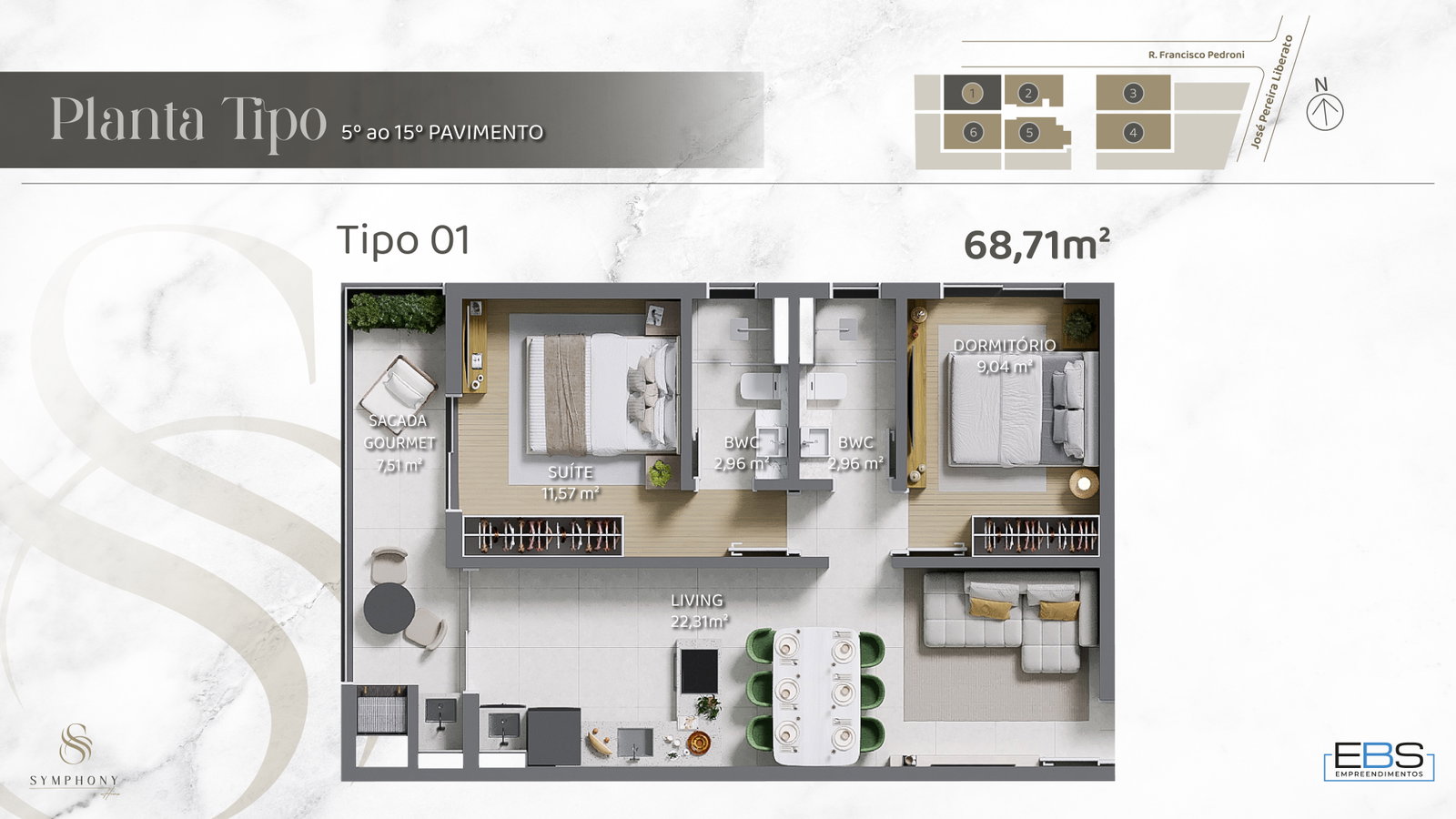 Planta 3 de Symphony Home