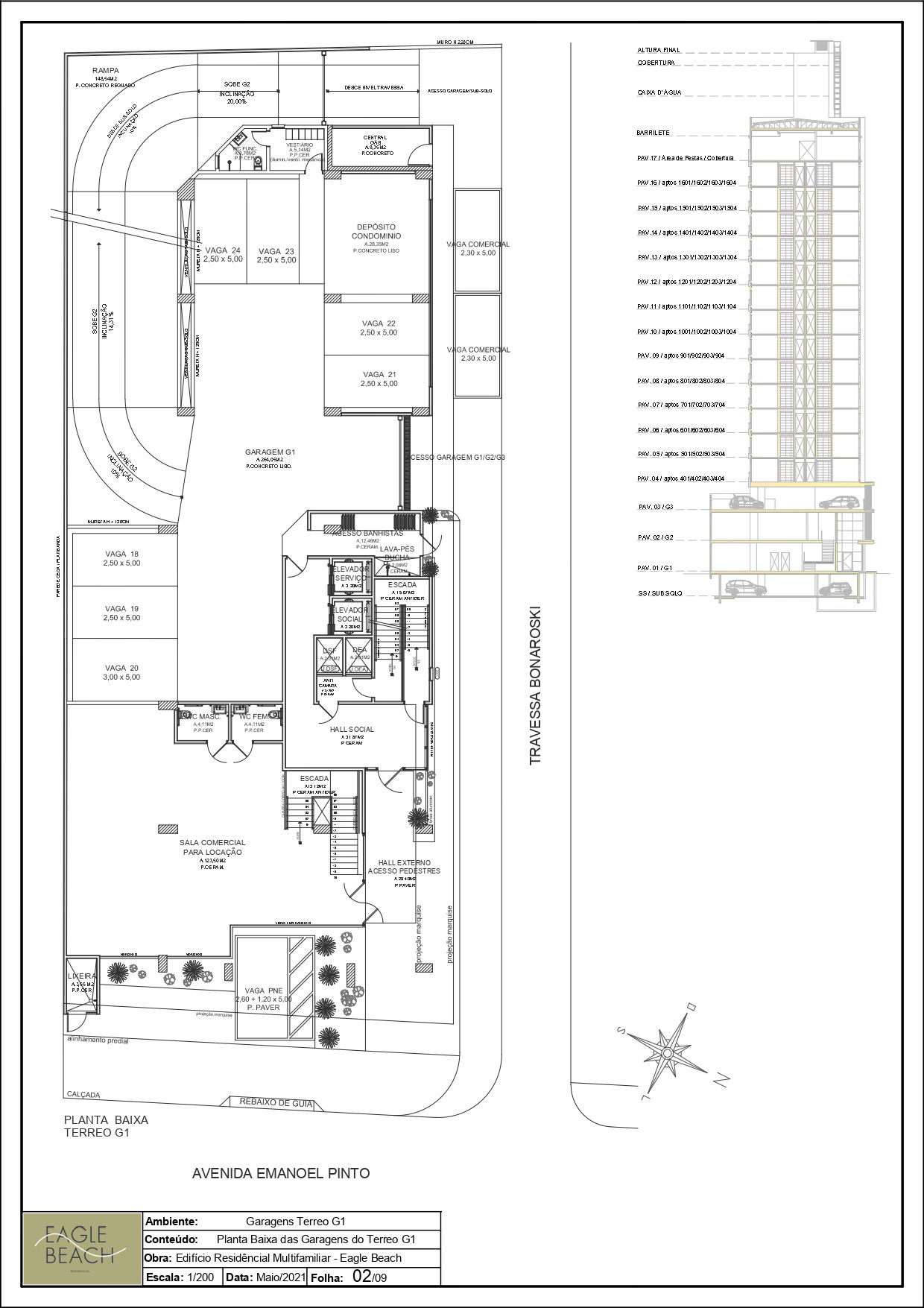 Planta 8 de Residencial Eagle Beach