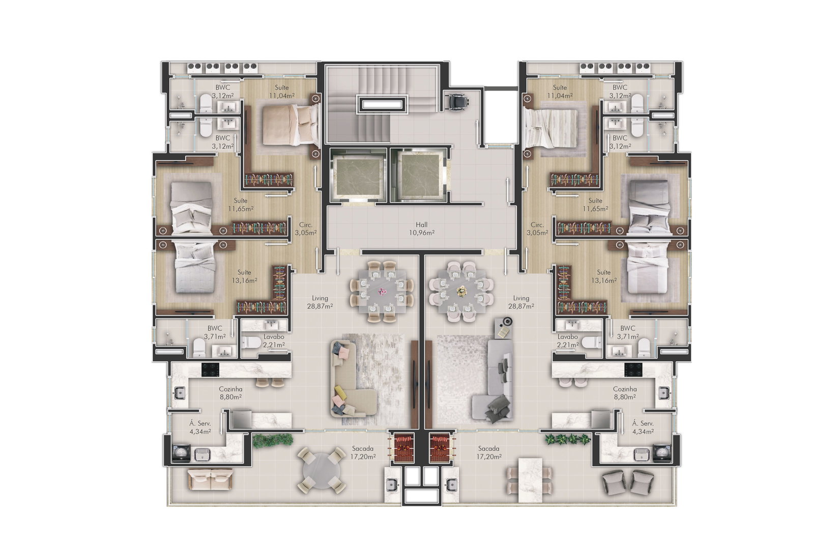 Planta 2 de Vista Paradiso Concept