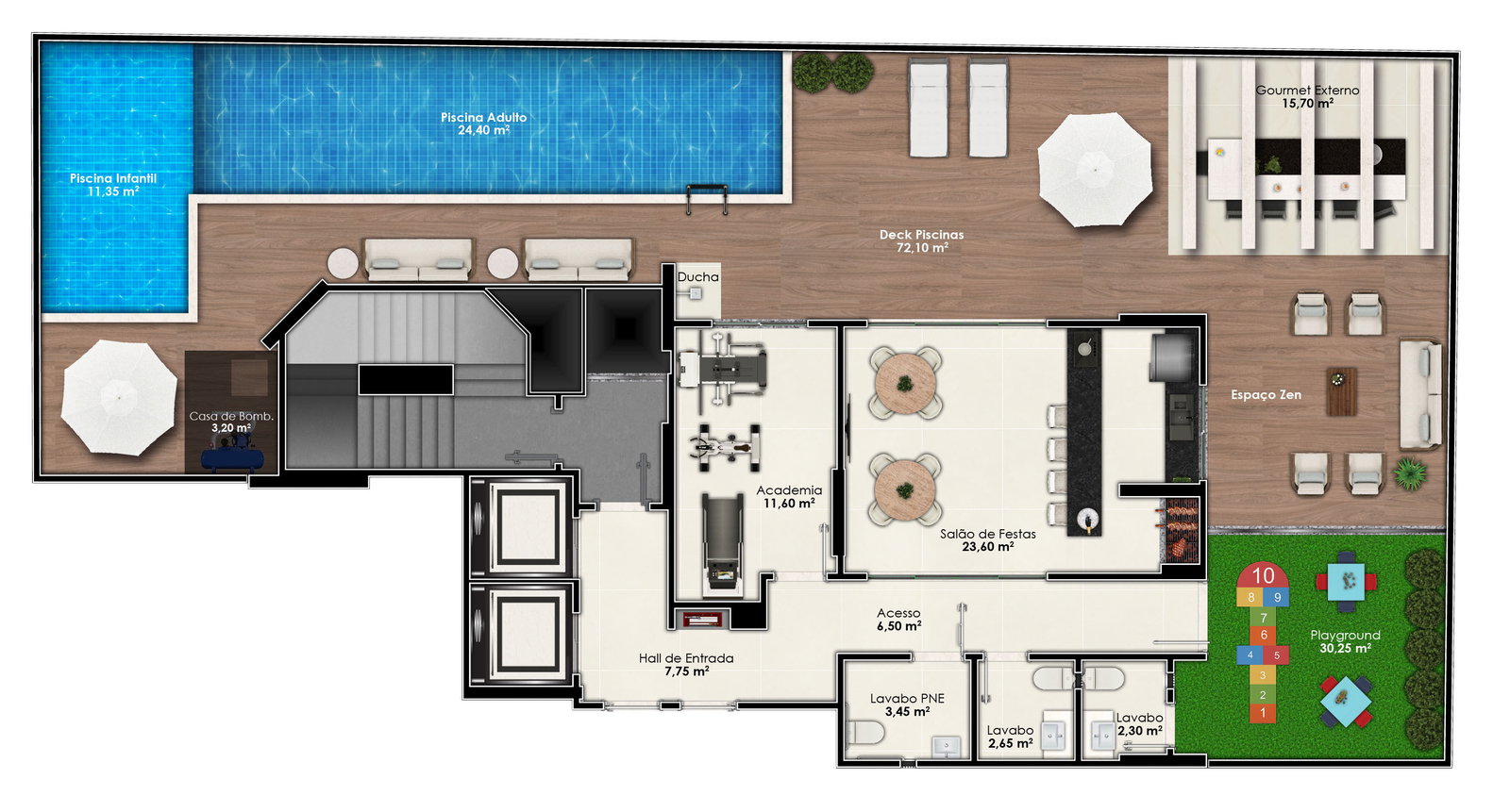 Planta 2 de Residencial San Miguel