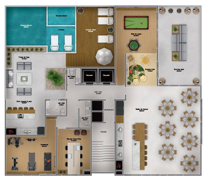 Planta 10 de Residencial Azzurra