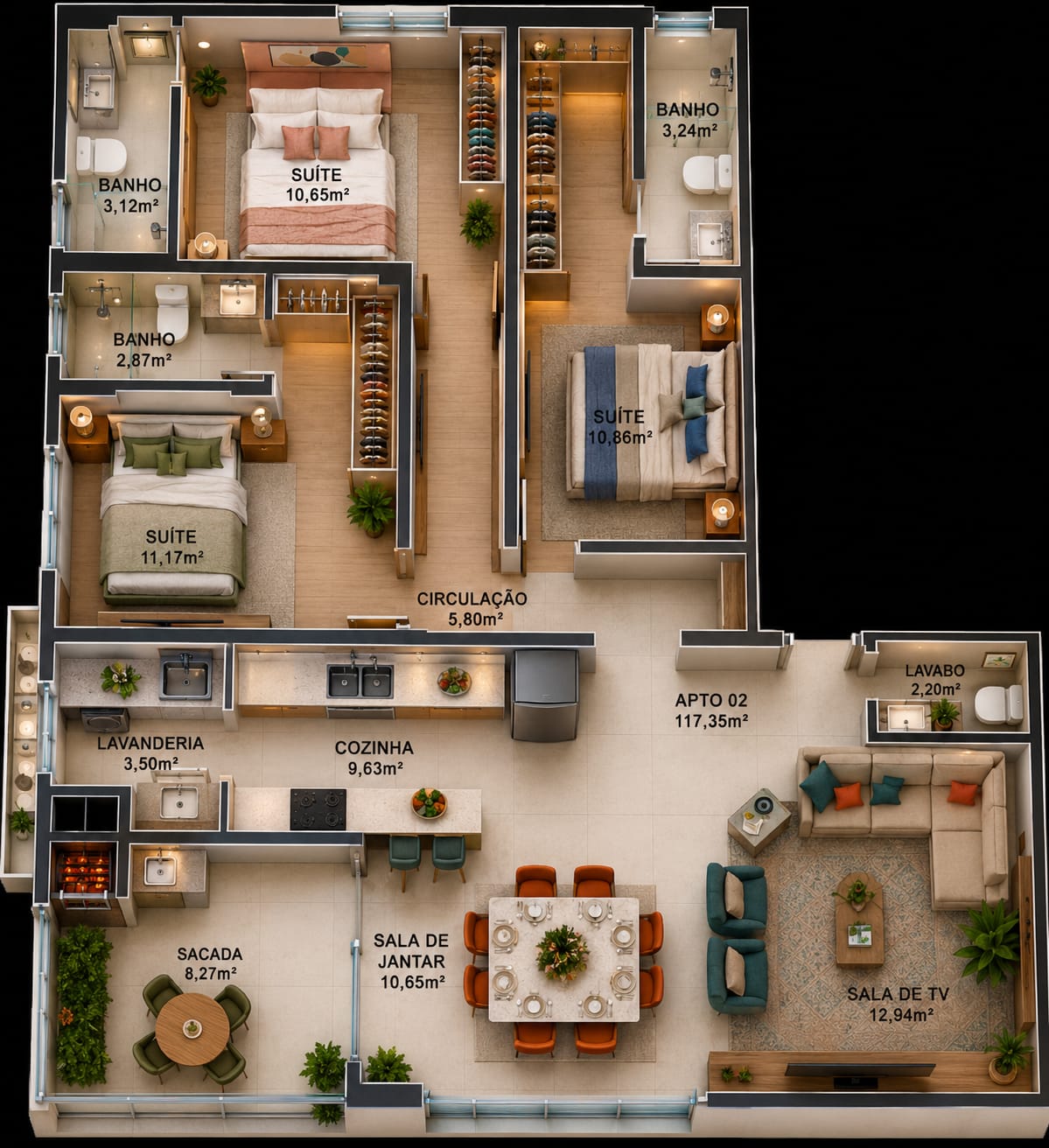 Planta 7 de Monte Moriá