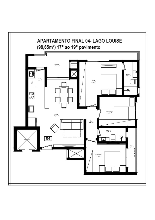 Planta 6 de Lago Louise
