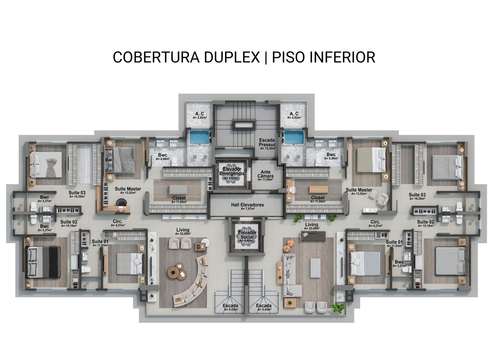 Planta 3 de Riomaggiore Residenze