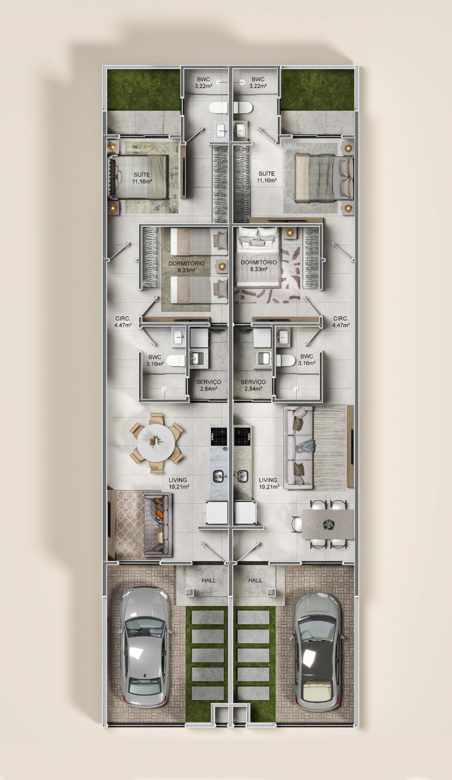 Planta 1 de Arbo Residence