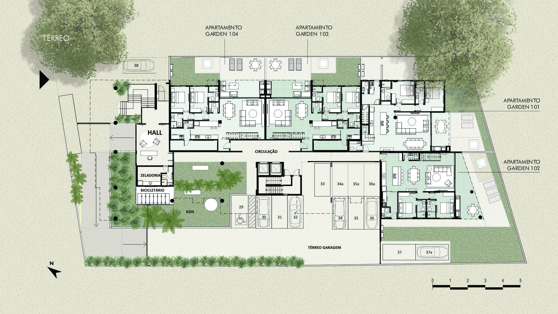 Planta 15 de Canvas Residence