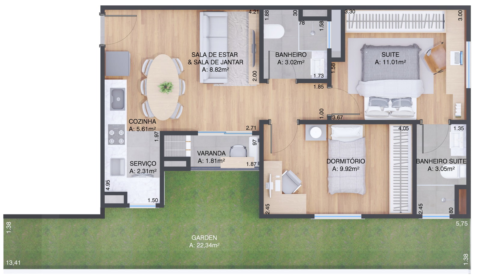 Planta 5 de Residencial Malbec