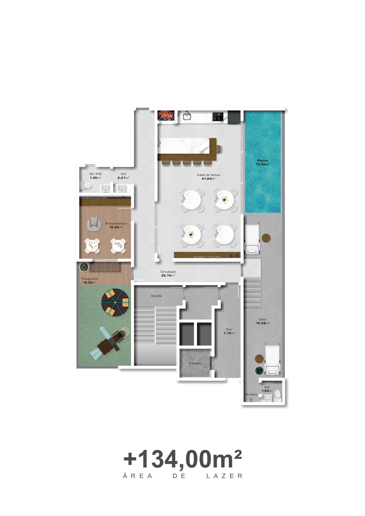Planta 1 de Montreal Residence