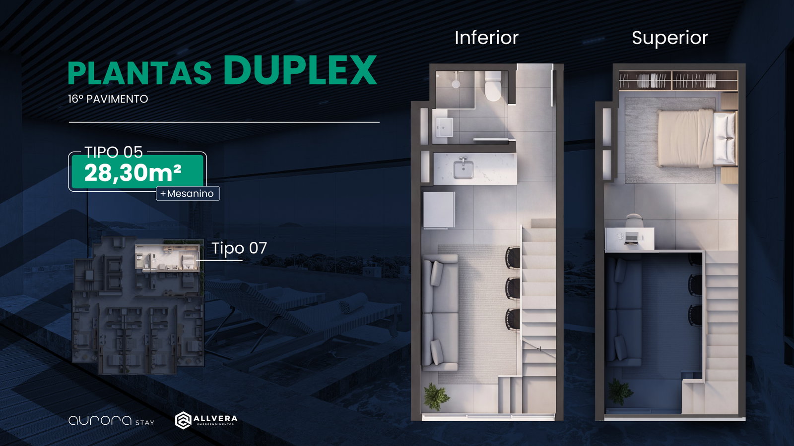 Planta 12 de Aurora Stay