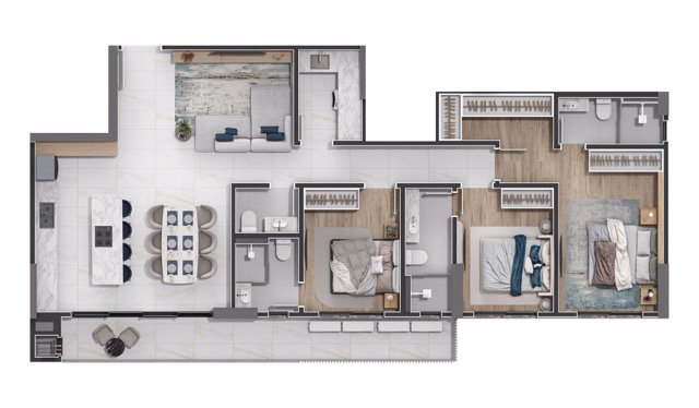 Planta 5 de Coastline