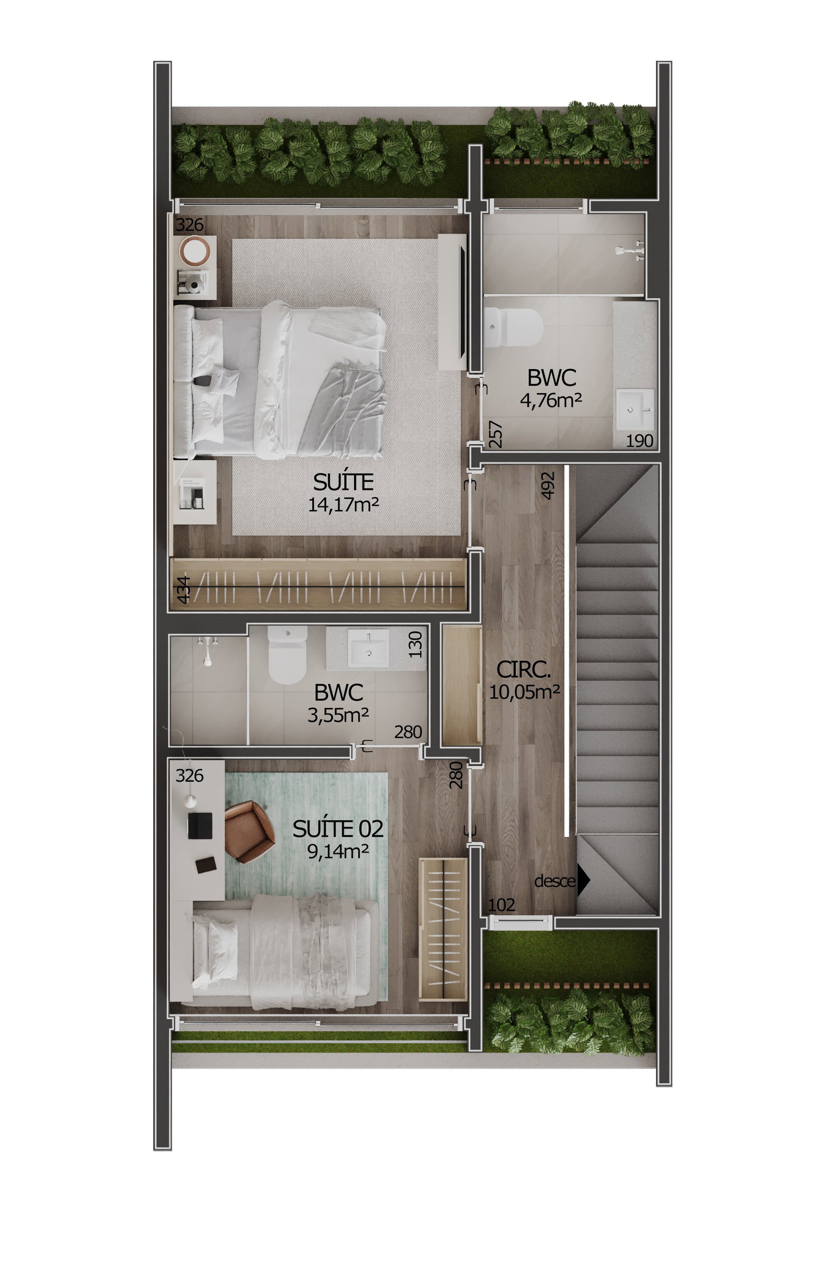 Planta 2 de Aura Residencial