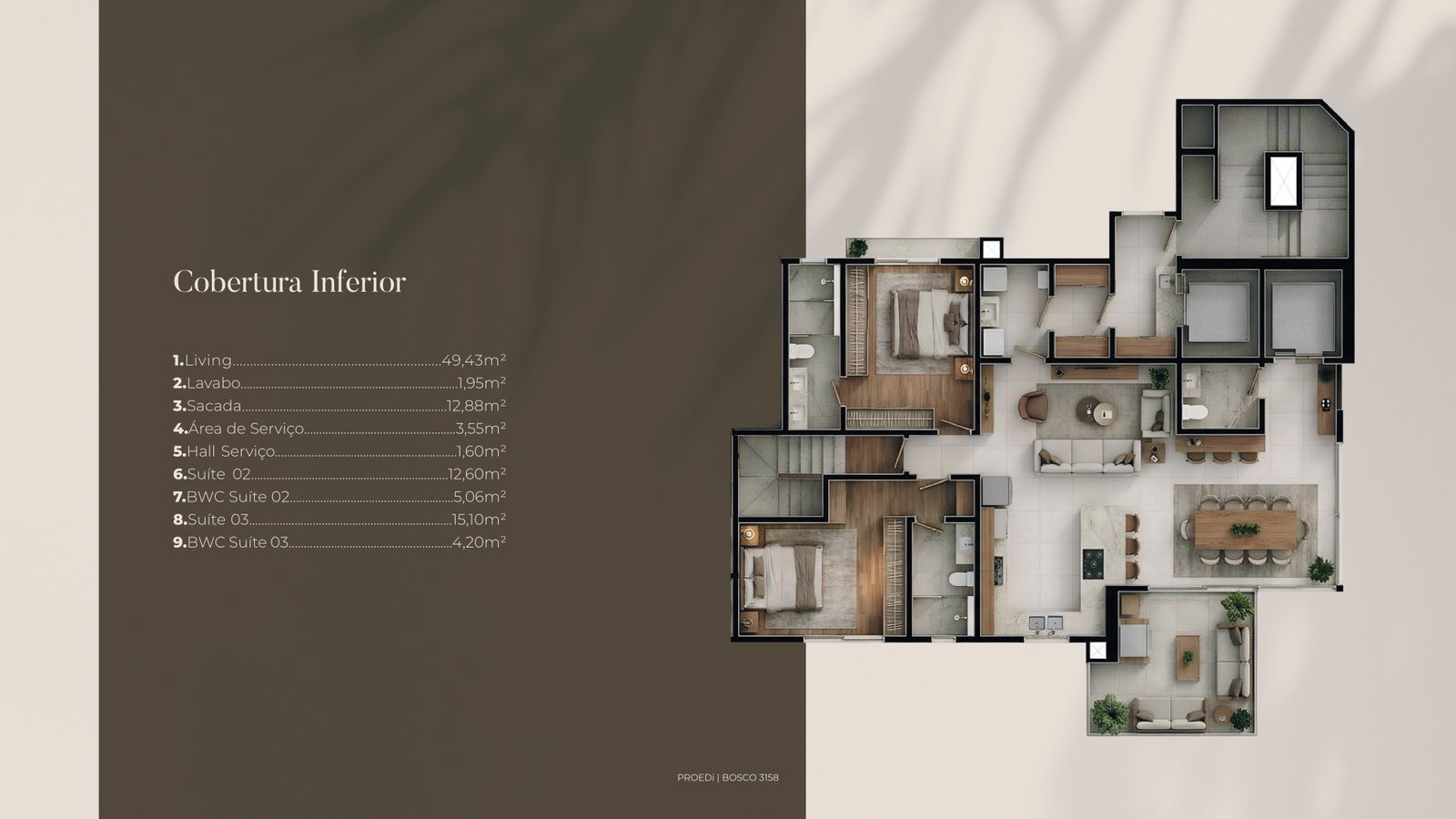 Planta 8 de Bosco 3158