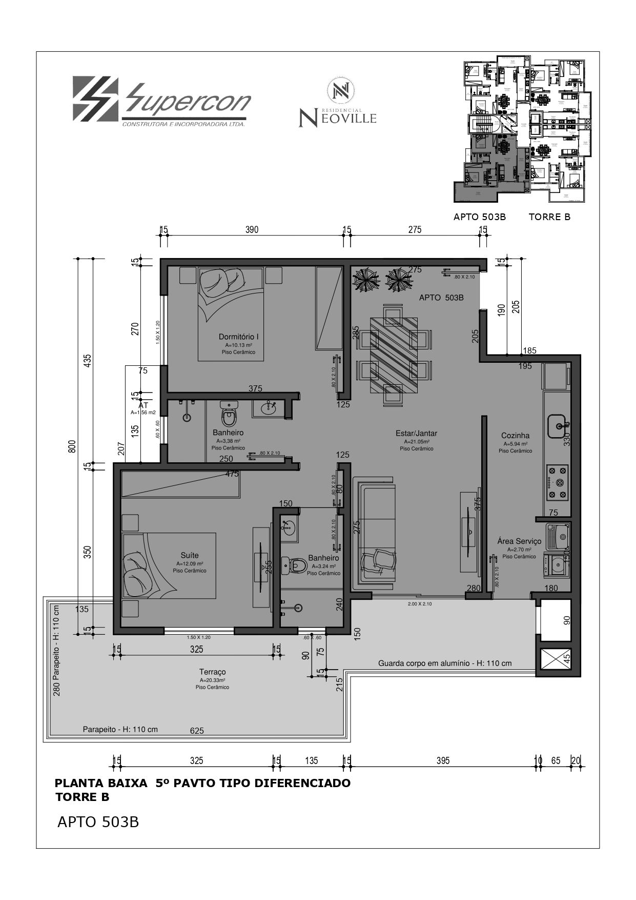 Planta 7 de Residencial Neoville