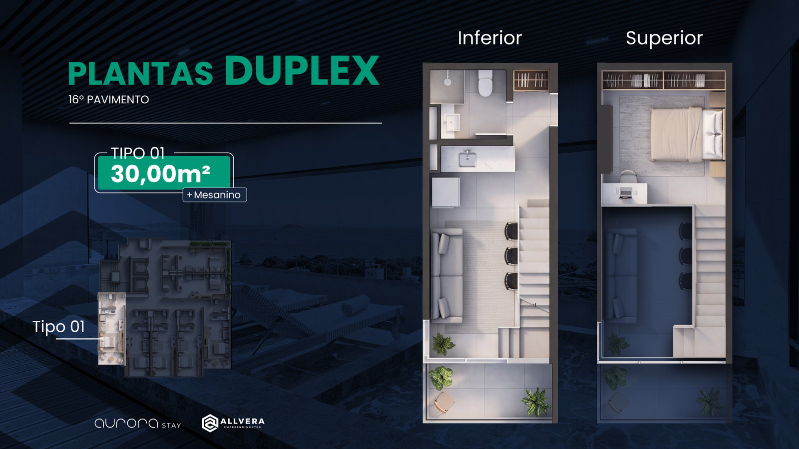 Planta 10 de Aurora Stay