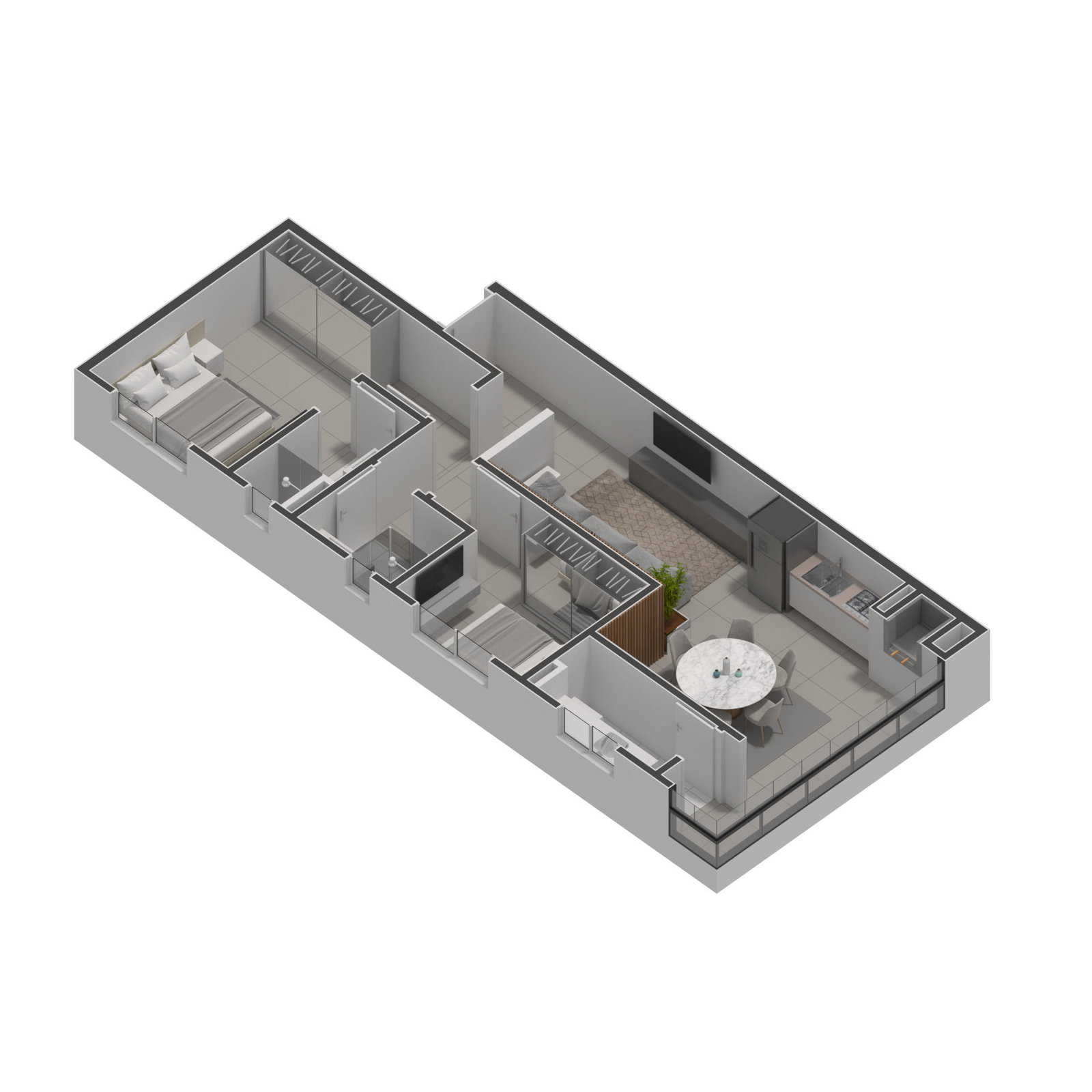 Planta 8 de Residencial Villa Di Napoli