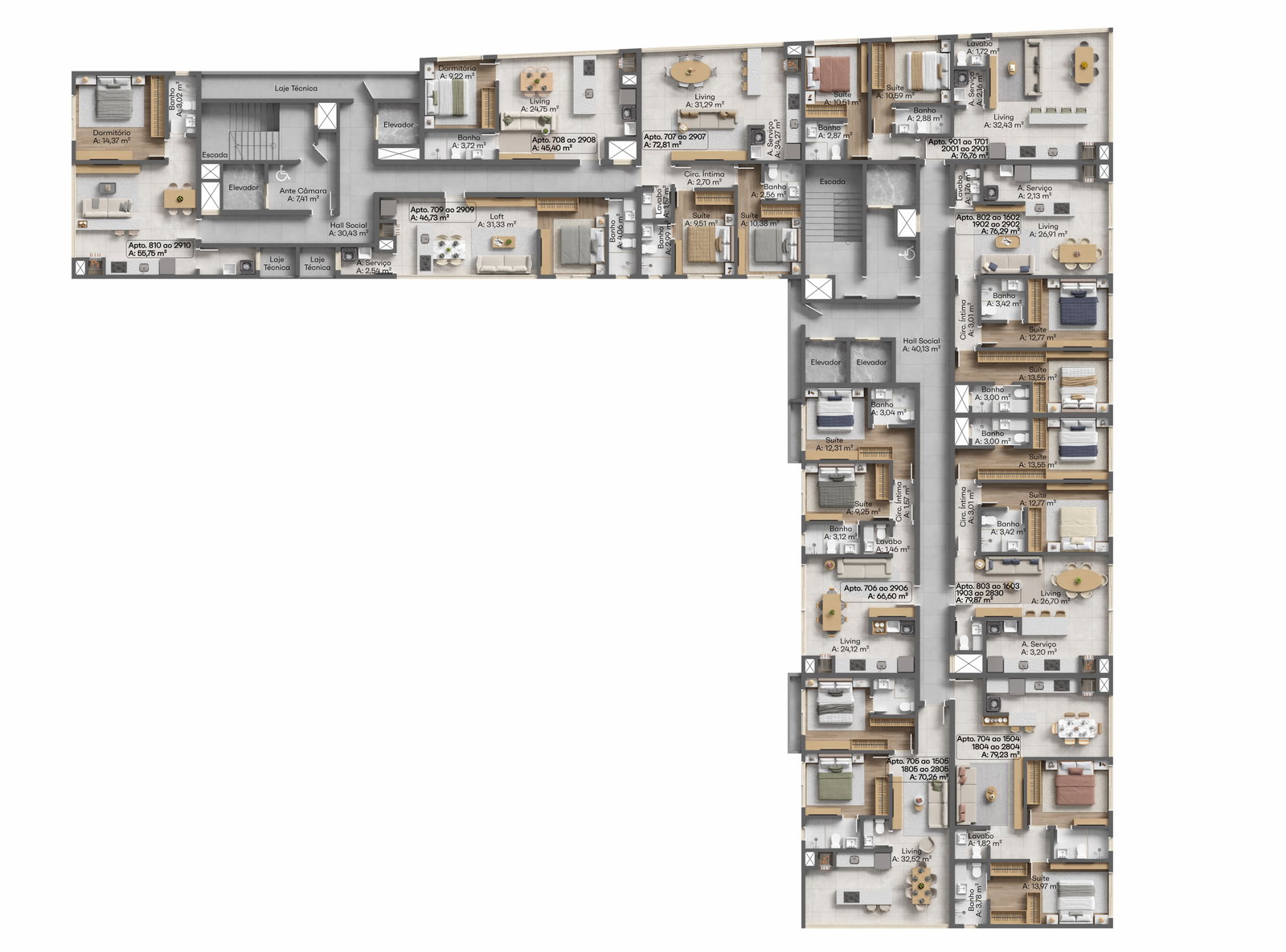 Planta 10 de Sea Home Design