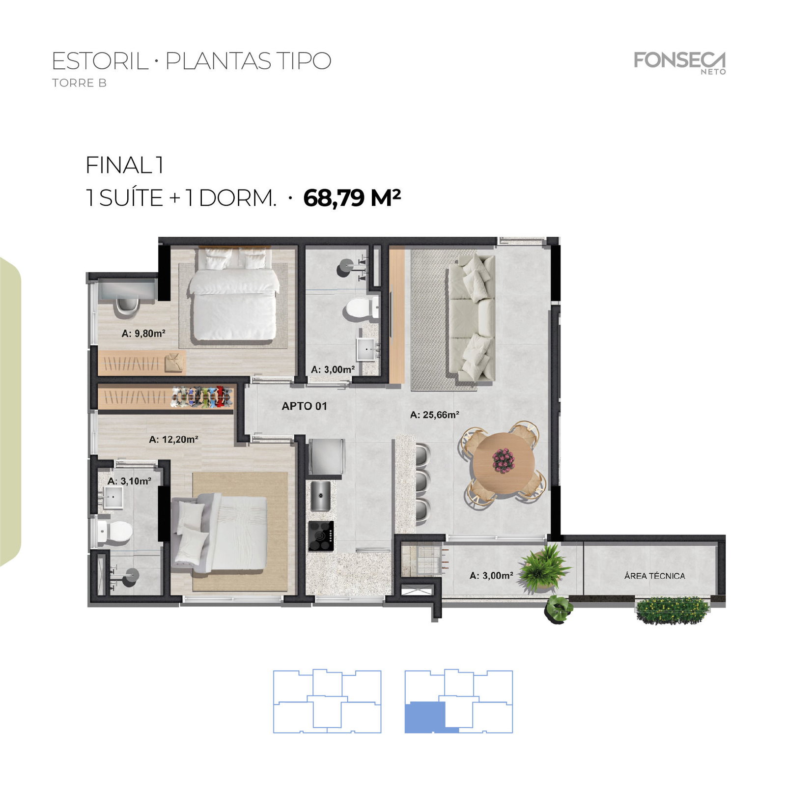 Planta 12 de Residencial Estoril