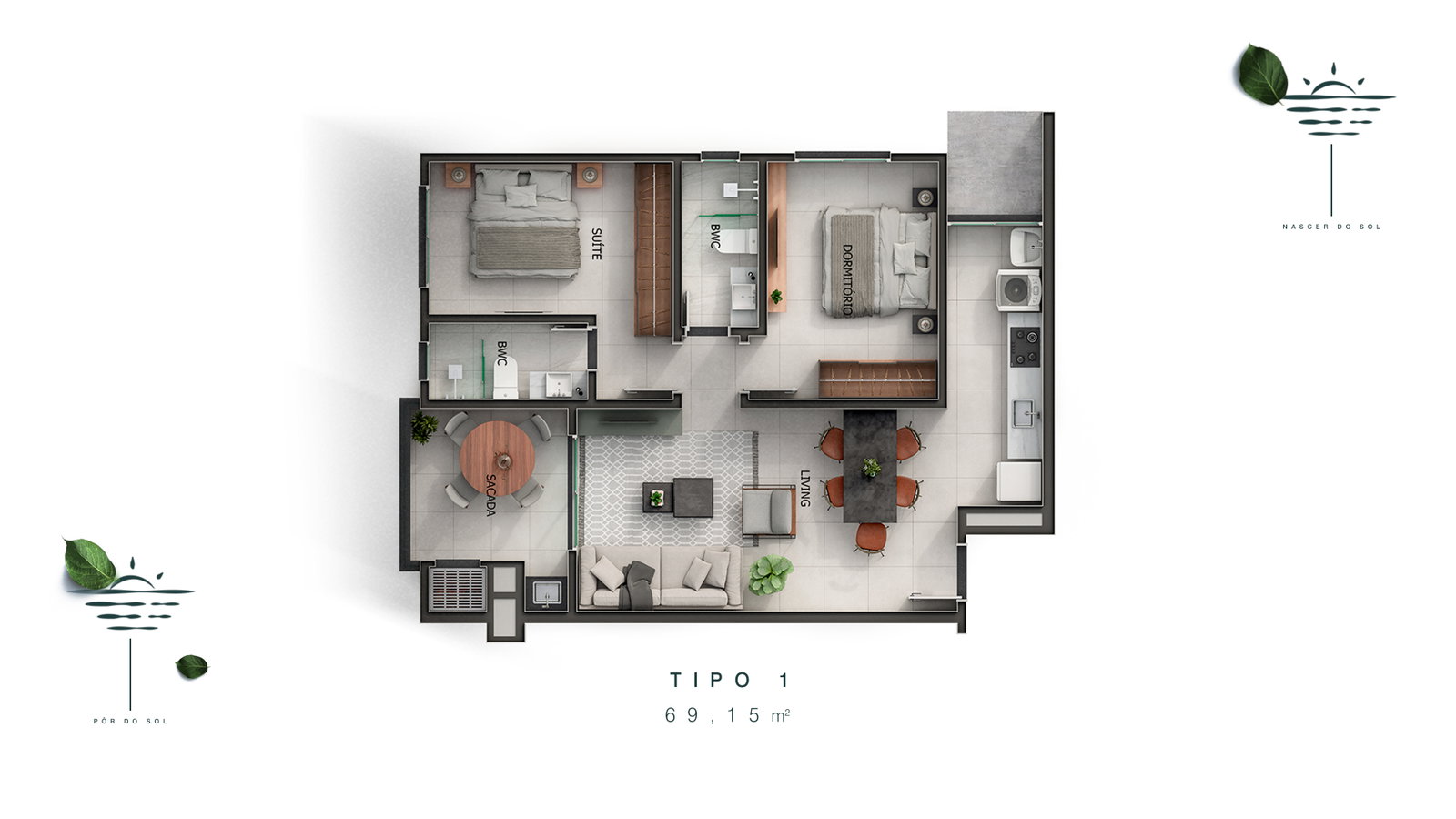 Planta 2 de Vive La Vie Residence