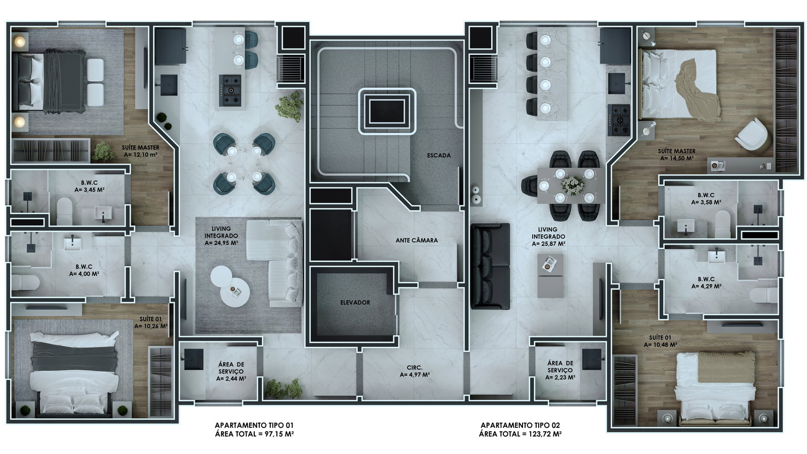 Planta 4 de 310 Residence