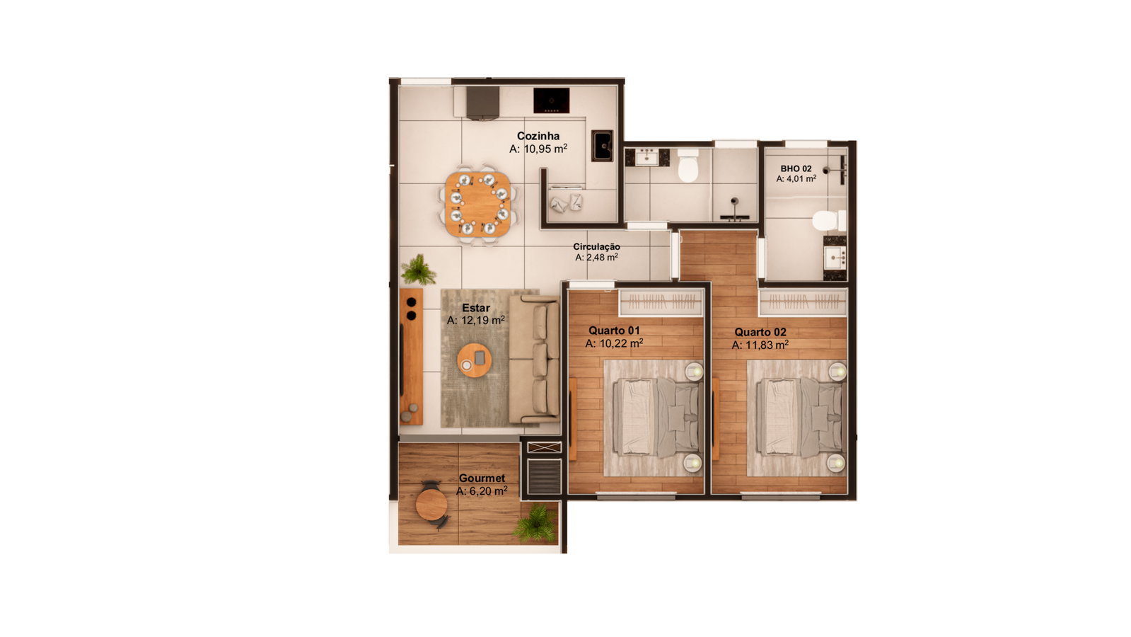 Planta 14 de Arboretto Home Spa